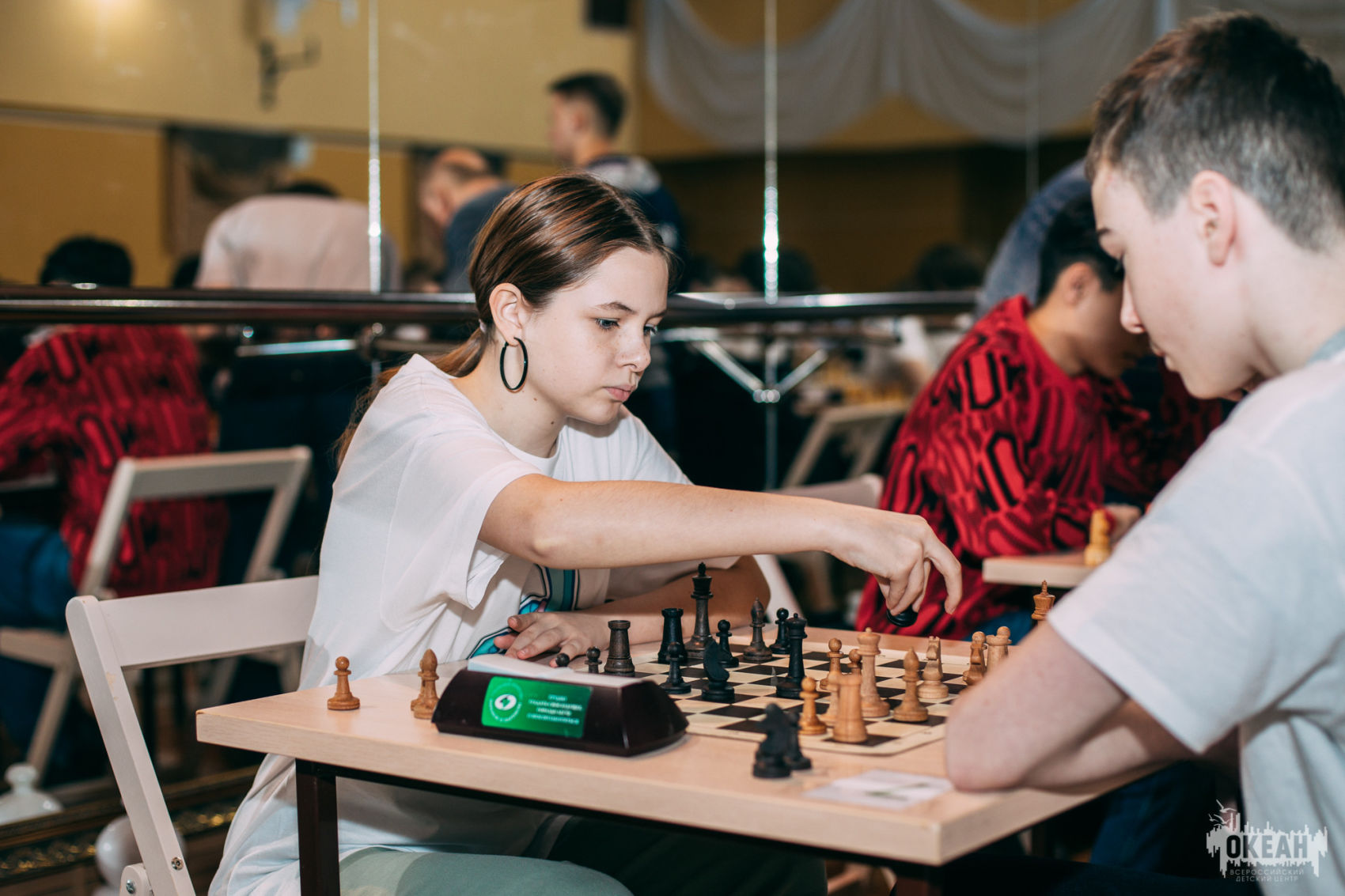 «Всероссийский шахматный фестиваль»: океанцы сразились в блицтурнире
